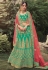 Light green satin a line lehenga choli 4518