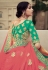 Light green satin a line lehenga choli 4518