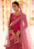 Magenta velvet bridal lehenga choli 8601