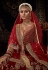 Maroon velvett embroidered bridal lehenga choli 2009