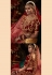 Maroon velvett embroidered bridal lehenga choli 2010