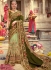 Mehndi silk festival wear saree 7007