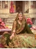 Mehndi silk festival wear saree 7007