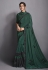 Green lycra festival wear saree 41805