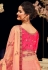 Pink silk festival wear saree 1502