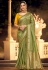 Light green silk festival wear saree 1504