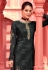 Black crepe palazzo suit 7523