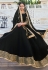 Black georgette abaya style anarkali suit 594