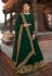 Green georgette long anarkali suit 22305