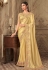 Golden silk festival wear saree 6306