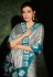 Kajal aggarwal grey silk bollywood saree 5201