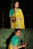 Kajal aggarwal yellow silk bollywood saree 5206