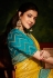 Kajal aggarwal mustard silk festival wear saree 5213