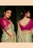 Kajal aggarwal pista green georgette bollywood saree 5214