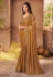 Golden silk saree with blouse 903