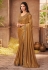 Golden silk saree with blouse 903