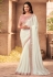 Off white silk festival wear saree 914