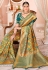 Mustard silk saree with blouse 13389