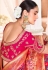 Magenta silk festival wear saree 13392