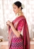 Purple silk festival wear saree 13402