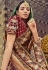 Mustard silk saree with blouse 6108