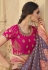 Light purple silk festival wear saree 10160