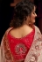 Light pink organza festival wear saree 1409
