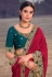 Magenta silk saree with blouse 3901