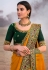 Mustard silk saree with blouse 3907