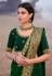 Green silk festival wear saree 3904