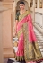 Pink silk festival wear saree 5102