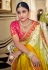 Off white silk saree with blouse 5105