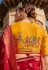 Maroon silk saree with blouse 117