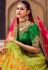 Light green banarasi silk a line lehenga choli 1202