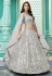 Grey georgette circular lehenga choli 1902