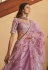 Light purple art silk circular lehenga choli 1923