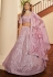 Light purple art silk circular lehenga choli 1923