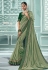 Light green silk festival wear saree 3508