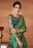 Light green silk chiffon festival wear saree 6211