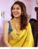 Kollywood Nayanthara Inspired Yellow and rama green silk saree