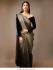 Bollywood Shruthi Hassan inspired Black silk saree