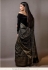 Bollywood Shruthi Hassan inspired Black silk saree