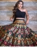 Bollywood Model Black banarasi silk lehenga