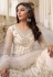 Off white net kameez with palazzo 3302