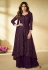 Shamita shetty purple sequins work salwar kameez 9179