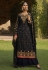 Black georgette kameez with palazzo 783