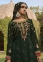 Green georgette kameez with palazzo 785