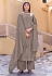 Grey viscose palazzo suit 3168