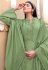 Light green viscose pant style suit 3170