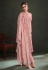 Pink muslin pant style suit 1118